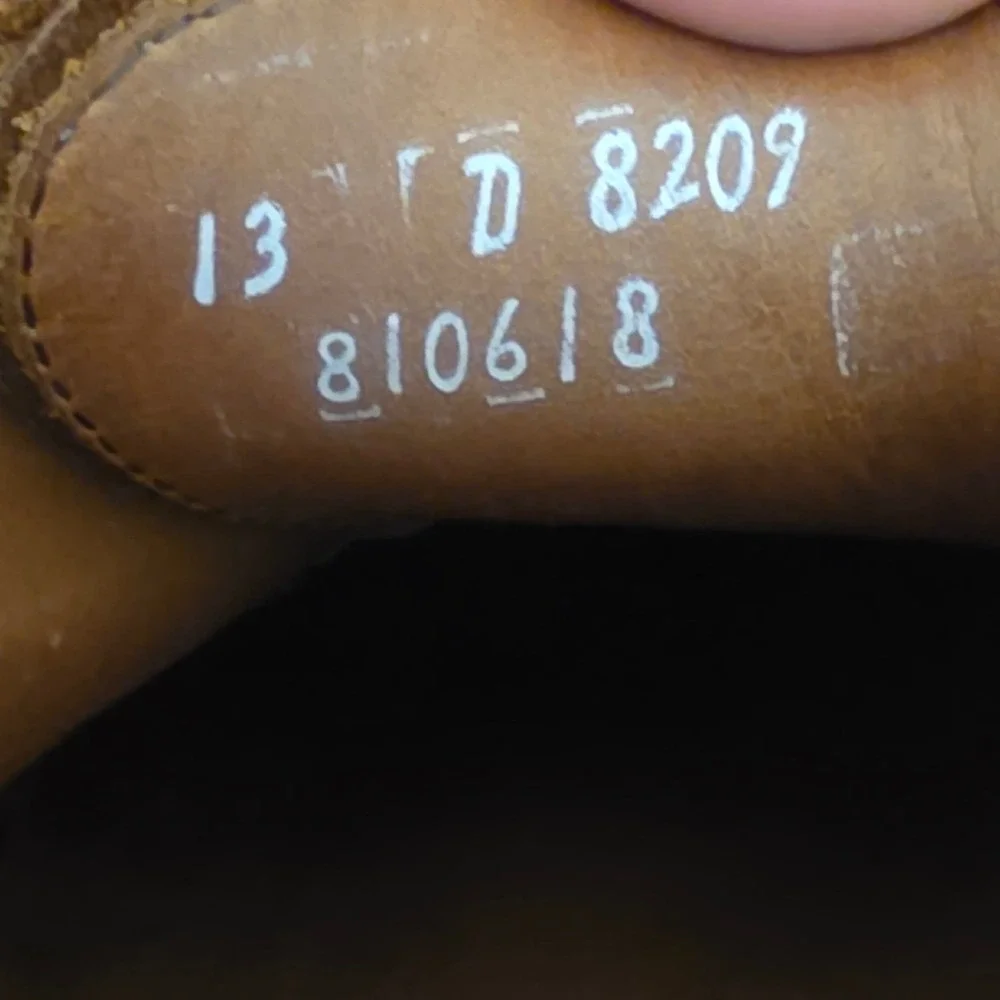 Allen Edmonds Port Washington Men 13 D Shoes Tan Brown Leather Dress Oxford